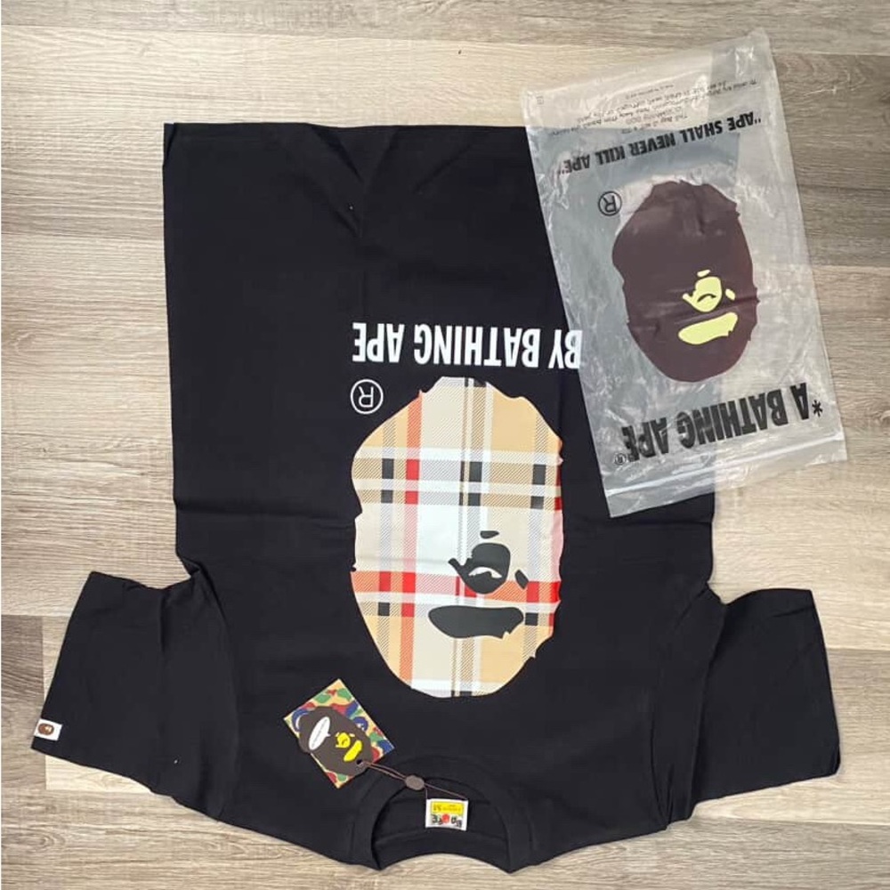 A Bathing Ape Black Short Sleeve Tee